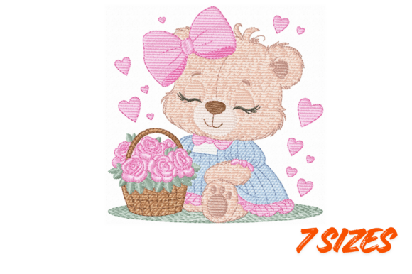 Charming Cute Bear Embroidery Design Review