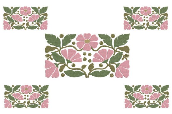 Pink Flowers Embroidery Design: A Designer's Review